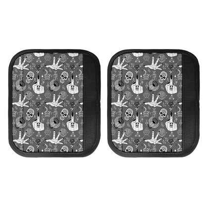 Gothic Wicca Curse Print Handle Covers
