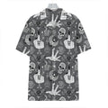 Gothic Wicca Curse Print Hawaiian Shirt