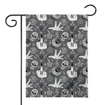Gothic Wicca Curse Print House Flag