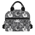 Gothic Wicca Curse Print Insulated Lunch Bag