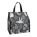 Gothic Wicca Curse Print Insulated Lunch Tote
