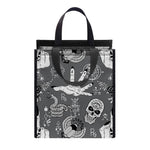 Gothic Wicca Curse Print Insulated Lunch Tote