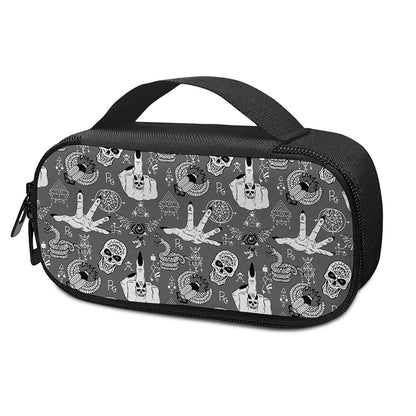 Gothic Wicca Curse Print Insulin Cooler Travel Case