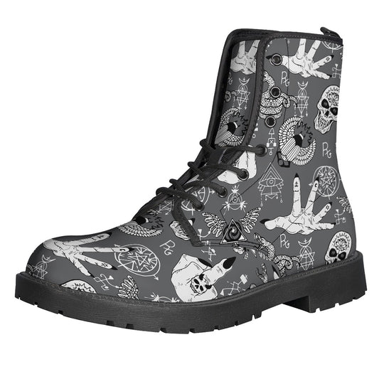 Gothic Wicca Curse Print Backpack