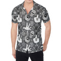 Gothic Wicca Curse Print Men's Shirt