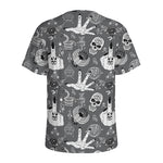 Gothic Wicca Curse Print Men's Sports T-Shirt