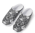 Gothic Wicca Curse Print Mesh Casual Shoes