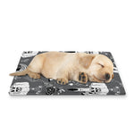 Gothic Wicca Curse Print Pet Cooling Mat Cover