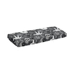 Gothic Wicca Curse Print Piano Keyboard Cover