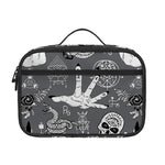Gothic Wicca Curse Print Portable Lunch Bag