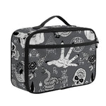 Gothic Wicca Curse Print Portable Lunch Bag