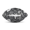Gothic Wicca Curse Print Rugby Ball