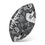 Gothic Wicca Curse Print Rugby Ball