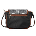Gothic Wicca Curse Print Saddle Bag
