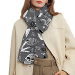 Gothic Wicca Curse Print Scarf