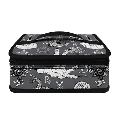 Gothic Wicca Curse Print Small Lunch Bag