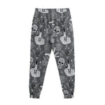 Gothic Wicca Curse Print Sweatpants