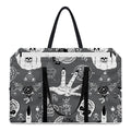 Gothic Wicca Curse Print Utility Tote Bag