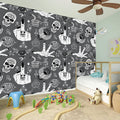 Gothic Wicca Curse Print Wall Sticker