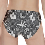 Gothic Wicca Curse Print Women's Panties