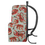 Gouache Tiger Pattern Print Backpack