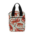 Gouache Tiger Pattern Print Bible Tote Bag