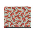 Gouache Tiger Pattern Print Bifold Wallet