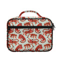 Gouache Tiger Pattern Print Briefcase Bible Bag