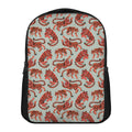 Gouache Tiger Pattern Print Casual Backpack