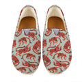 Gouache Tiger Pattern Print Casual Shoes