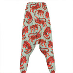 Gouache Tiger Pattern Print Hammer Pants