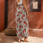 Gouache Tiger Pattern Print Harem Pants