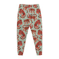 Gouache Tiger Pattern Print Jogger Pants