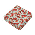Gouache Tiger Pattern Print Outdoor Seat Cushion Cover