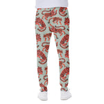 Gouache Tiger Pattern Print Scuba Joggers