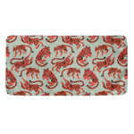 Gouache Tiger Pattern Print Towel