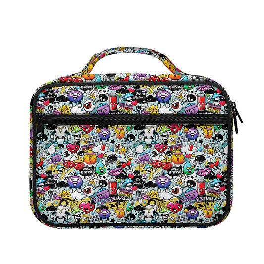 Graffiti Cartoon Characters Print Briefcase Bible Bag