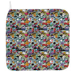 Graffiti Cartoon Characters Print Hand Towel
