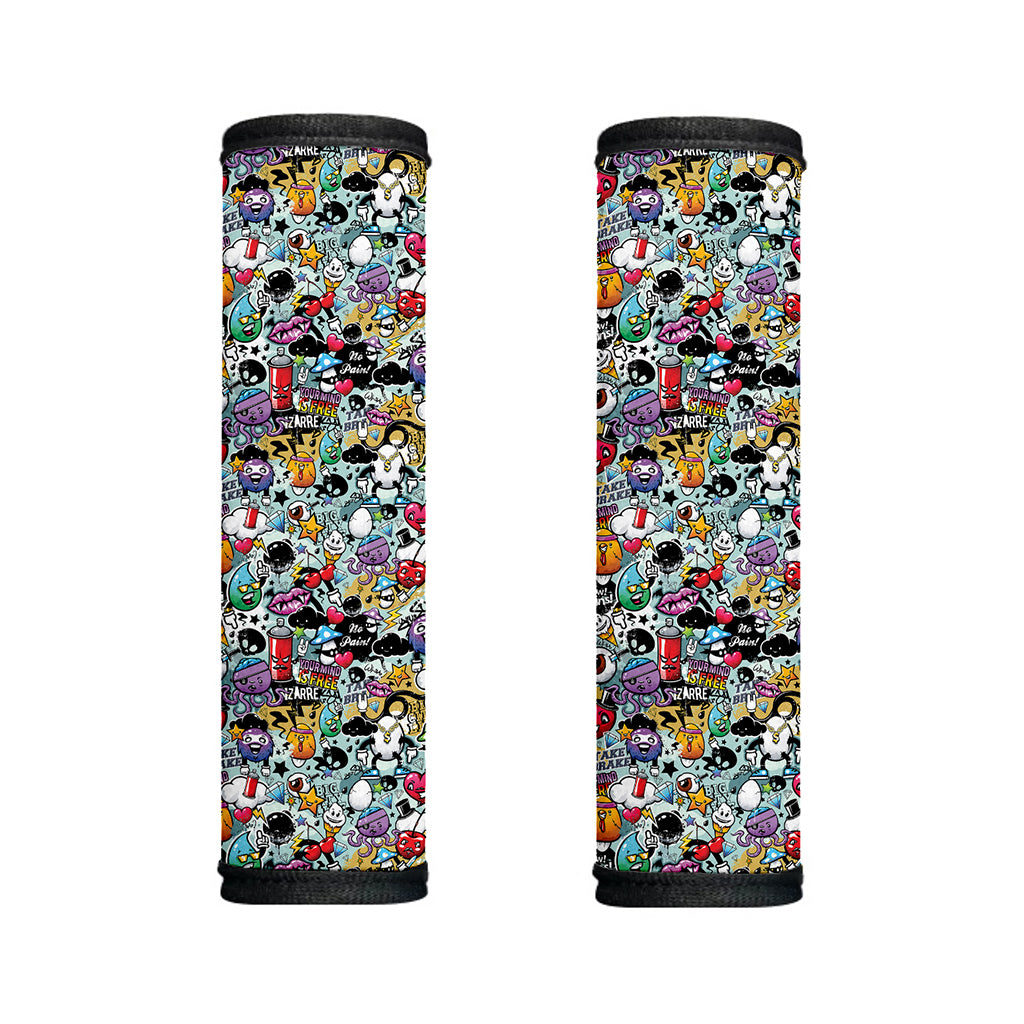Graffiti Cartoon Characters Print Handle Covers