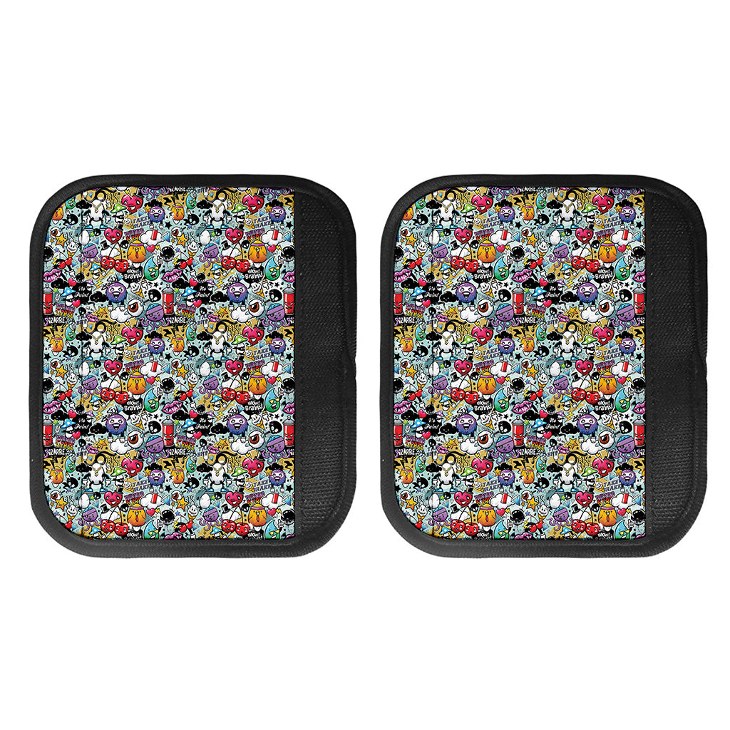 Graffiti Cartoon Characters Print Handle Covers
