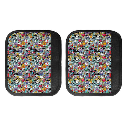 Graffiti Cartoon Characters Print Handle Covers