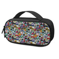 Graffiti Cartoon Characters Print Portable Cooler Travel Case
