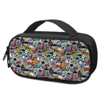 Graffiti Cartoon Characters Print Insulin Cooler Travel Case