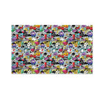Graffiti Cartoon Characters Print Polyester Flag