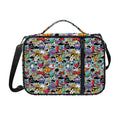 Graffiti Cartoon Characters Print Shoulder Strap Bible Bag