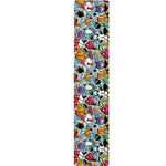 Graffiti Cartoon Characters Print Table Runner