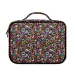 Graffiti Donut Pattern Print Briefcase Bible Bag