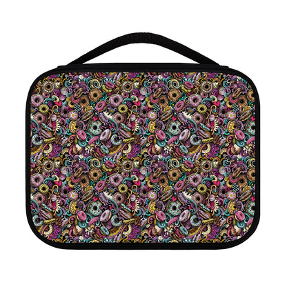 Graffiti Donut Pattern Print Classic Bible Case