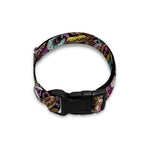Graffiti Donut Pattern Print Dog Collar