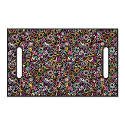 Graffiti Donut Pattern Print Golf Cart Seat Cover